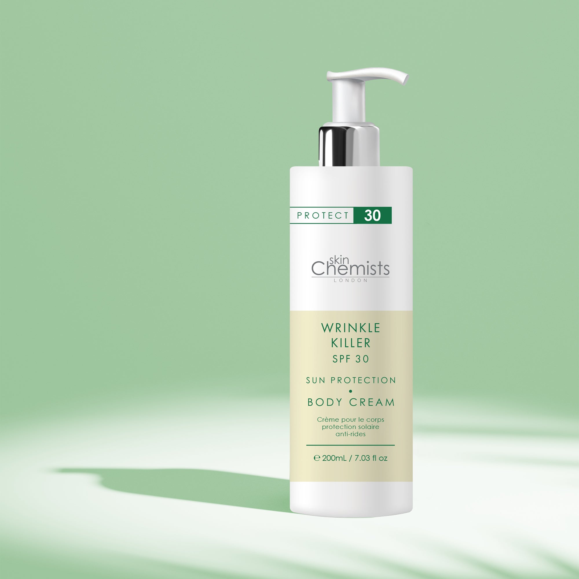 Wrinkle Killer Sun Protection Body Cream SPF 30 200ml