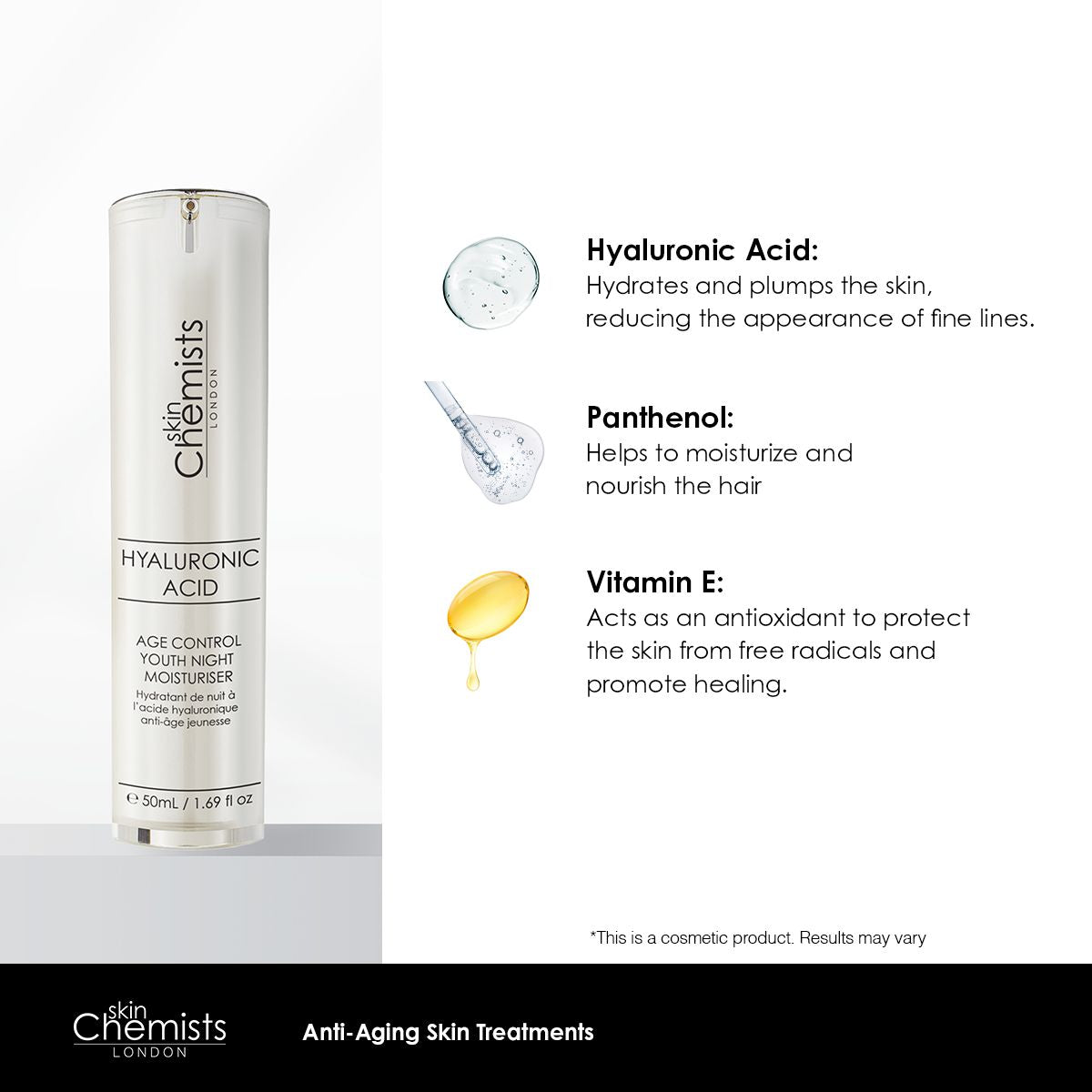 Hyaluronsäure Anti-Aging-Nachtcreme 50 ml