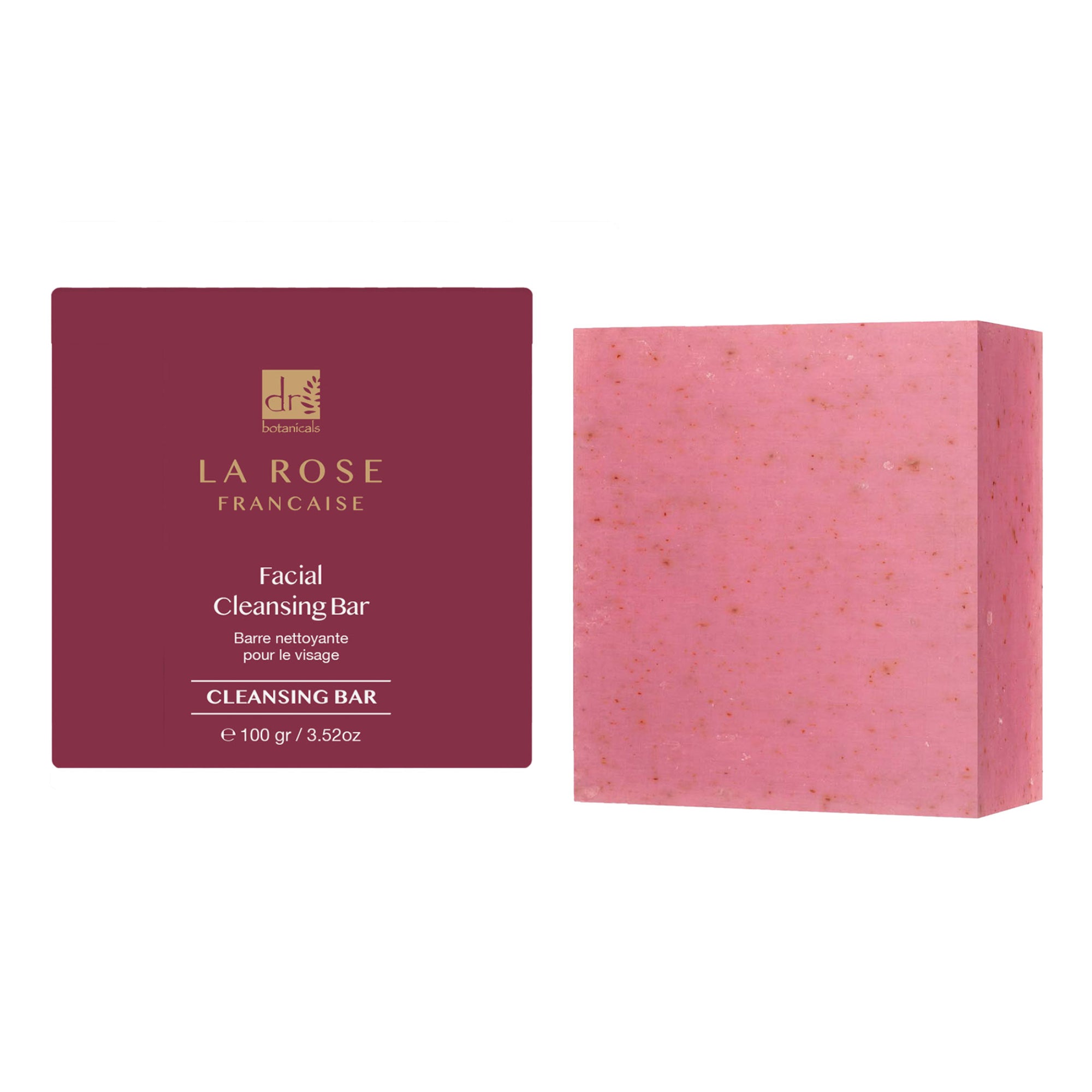 La Rose Française Facial Cleansing Bar 100g x 2 Duo Pack
