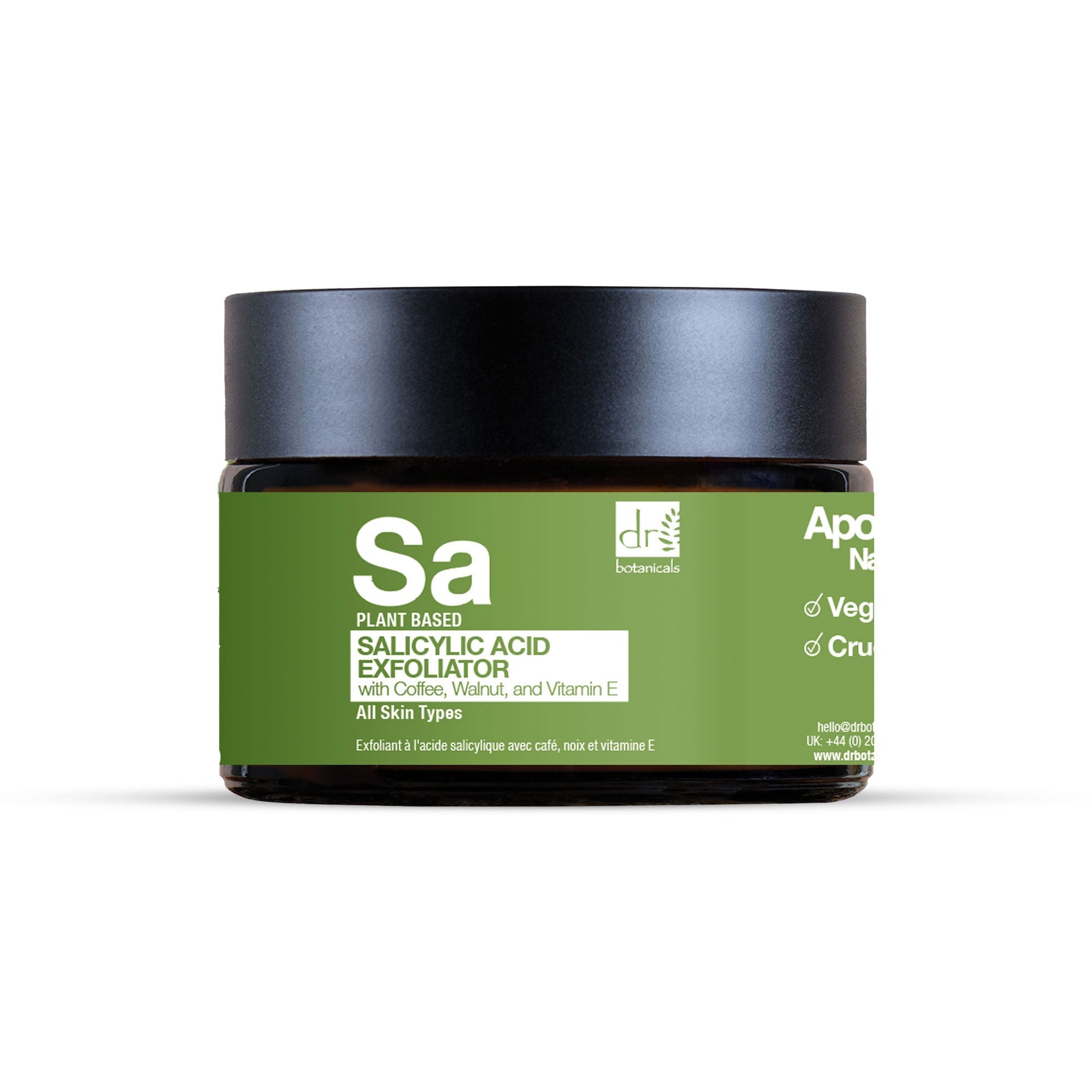 Salicylic Acid Exfoliator with Coffee, Walnut & Vitamin E 60ml